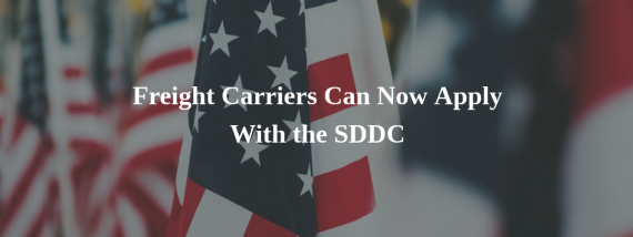 SDDC Military Freight Carrier Registration