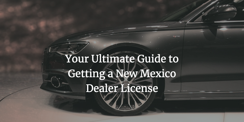 new mexico dealer license