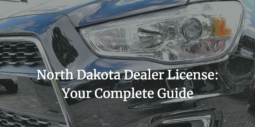 north dakota dealer license