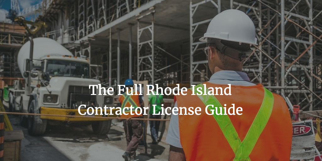 rhode island contractor license