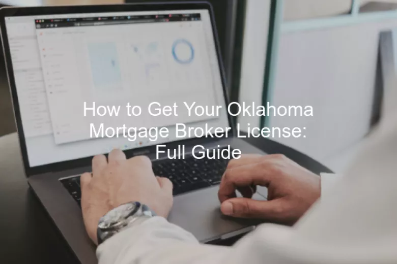 Oklahoma mortgage broker license