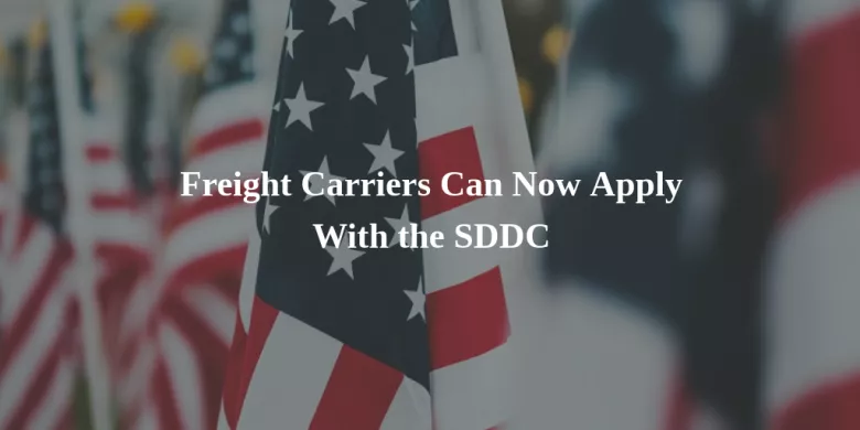 SDDC Military Freight Carrier Registration