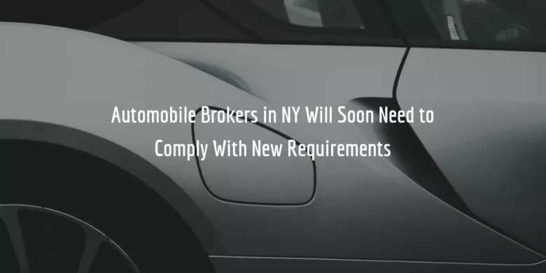 NY Automobile Broker Bond Increase