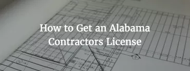 alabama contractors license